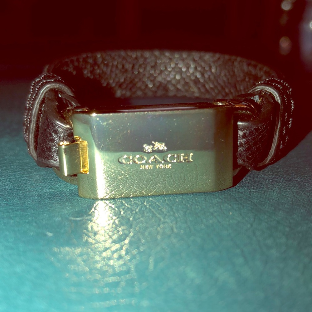 COACH Leather Bracelet